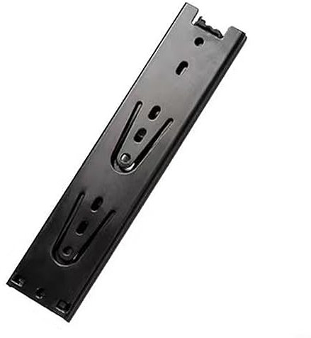 Ball Bearing Drawer Slides Full Extension 45mm Wide 568 Ultra Short Small Drawer Slides Folding Triple Ball Guide-200mm)