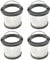 Odashen Replacement Filter for Black & Decker Handheld Dustbuster Pivot Vacuum Cleaner PD1820LF/G PV1210 PV1020L PV1200AV PV1420L PV1820L PVF110 PHV1210, 4 Pack