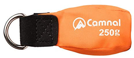 Mealoodiousmusea 250g Rock Climbing Throw Weight Bag Tree Arborist Gear, Orange