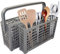 JOEBO Universal Dishwasher Cutlery Basket Dishwasher Cage Parts Plastic Replacement Cutlery Holder Utensils Fits for Dishwasher Universal Knife, Fork and Chopsticks/837