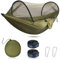 Hamaca de Acampada, Hamaca de Viaje Ultra-Ligera Hamaca para mosquiteros | Capacidad de Carga de 200 kg, Nylon de paracaídas Transpirable para Interior y Exterior, Mochila, Viajes, Senderismo, Playa