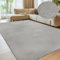 Sour Lemon Teppich Wohnzimmer 160x230, Waschbarer Kinderzimmer Mädchen Junge Schlafzimmer Grau Carpet Gegend Kurzflor Flauschig Rutschmatte