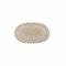 Loberon Teppich Ferce, Ovale Form mit Wellenkanten, Handgewebt, Angenehme Haptik, Natürliches Design, 70x120 cm, Wohntextilien, Wohn-Accessoire, Jute, braun