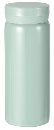 Kleine Thermosflaschen Edelstahl - niedliche Wasserflasche, vakuumisolierte Flasche für heiße und kalte Getränke(BPA-freie, Hellgrün, 200ml)