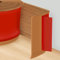 Battiscopa Adesivo, 300CM Battiscopa PVC Quercia Gialla, Nastro Sigillante Autoadesivo per Cucina e Bagno (larghezza 10 cm)