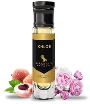 Arabian Opulence FR64 KHLOE Roll-on Parfümöl | Konzentriertes Parfüm Körperöl | Langanhaltendes Parfüm auf Ölbasis für Frauen | Reisegröße Alkoholfreies weiches Parfümöl Flasche (6ml)