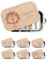 wunderwunsch® - Personalisierte Brotdose für Kinder - Robuste und Individuelle Edelstahl Brotdose mit Namen - Personalisierte Geschenke für Kinder (GROSS Edelstahl,Löwe)