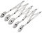 Pastry Cutter Stainless Steel Expandable 5 Wheel Bread Slicer Portable Dough Divider Pizza Multi Round Pastry Knife Kitchen Tool 1pc 5 Wheel Bread Slicer