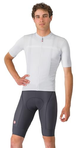 Castelli Salopette da Uomo Competizione 2, Imbottitura per Tutte Le Condizioni per Ciclismo su Strada, Gravel Bike e Corse di Alto Livello, Grigio Scuro, XL