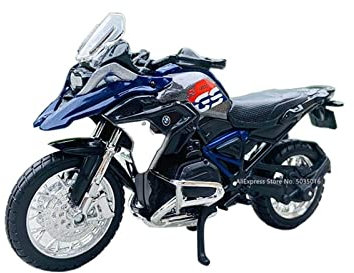 ZYAURA 1:18 R1250GS Silvardo Original autorisiertes Simulations-Motorradmodell aus Legierung Geschenksammlung