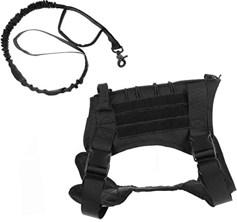 Abaodam Multifunktionale Hundeweste Verstellbares Haustiergeschirr Atmungsaktiv Für Outdoor Hundeseilgeschirr Mit Hochfestem Griff Keine Verformung Bei Hitze Kombinierbar Mit Zubehör