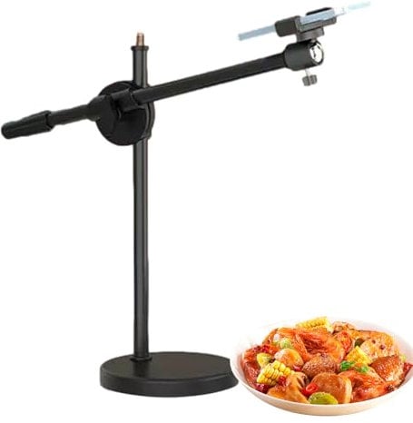 RING LIGHT - Aerial Video Lighting with Articulated Arm, Stable Phone Holder | Ideal Solution for Live Streaming, Online Classes, Creative Videos or Social Networking