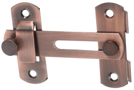 Veemoon Barn Door Flip Latch Sliding Door Latch Gate Latch for Fence Shed Door Farm Gate Metal Heavy Duty Iron Hardware Add More Security and Privacy Dark