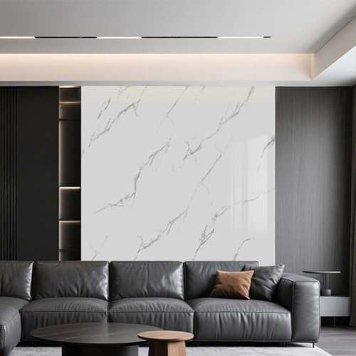Zeihyeurus Pared Autoadhesivas De MáRmol,Laminas PVC Pared Marmol,Papel Adhesivo Marmol,Peel & Stick,FáCil De Instalar Y Limpiar,para BañO Cocina Gabinete Muebles DecoracióN