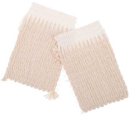 jojofuny Lot de 2 Mèches en Fibre de Verre pour Poêle à Pétrole et Chauffage au Kérosène, Haute Absorption, Solide et Compatibles, pour Camping D'hiver en Extérieur