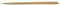 Generic Haarstab - Haarnadel - Haar Stäbchen - aus Ebenholz (schwarzem Sandelholz) - Haarschmuck - Holz Einfach