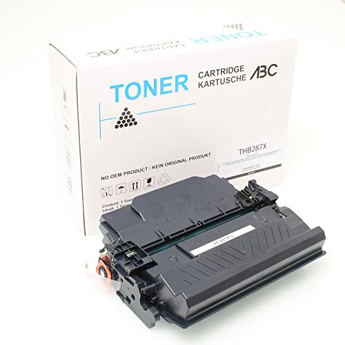 ABC Alternativ Toner für HP 87X CF287X für HP Laserjet Enterprise M501 M501dn M501n M506 M506dn M506n M506x M506xh Laserjet Enterprise MFP M527 M527c M527dn M527f M527x M527xh M527z