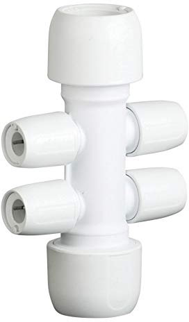 Hep2O 22mm x 10mm 4 Port Open Manifold