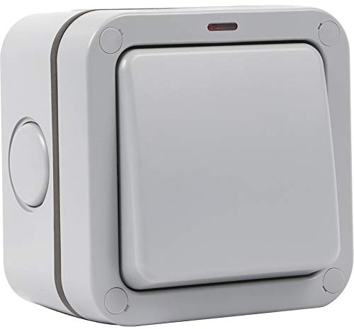 United Electrical SFG37 20amp Double Pole Switch Weatherproof Outdoor Switch IP66 Rated