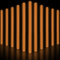 Glow Fever Jumbo-Leuchtstäbe, leuchtet im Dunkeln, 50 Karat, 25,4 cm, für Partyzubehör, Festivals, Raves, Geburtstag, Hochzeit, Orange