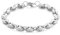 AFSTALR Bracelet Graine de Café Homme Gourmette Argent en Acier Inoxydable - Chaine Grain de Cafe 6mm-18cm
