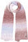 LIERYS Jekana Strickschal Damen - Made in Germany - One Size 180 x 35 cm Schal mit Farbverlauf - Winterschal mit Zopfmuster - Damenschal Herbst/Winter rost One Size