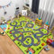 HOMORE Spielteppich für Kinder, lustiger und lehrreicher Stadtspielteppich für Hot Wheels Rennstrecke und Spielzeug, Kinderteppich, Spielteppich für Kinderzimmer, Spielzimmer, Kinderzimmer, 90 x 150