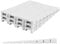 VILLCASE 20pcs Furniture Leveling Wedges, Non-Slip Furniture Pads Wedges, Plastic Shims for Leveling Table, Doors, Windows, Sheds, Toilet (White)