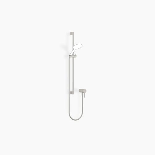 Dornbracht UP-Einhandbatterie mit integriertem Brauseanschluss mit Duschgarnitur, ohne Handbrause, 36110970-08, Farbe: Platin
