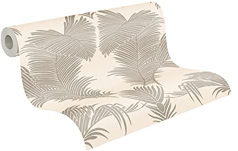 A.S. Création Palmentapete Trendwall 2 Tapete natürlich Vliestapete beige matt glänzend strukturiert 379591 37959-1