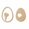 MDF Ostereier Set - Basteln Deko, Motivauswahl:Set 15, Höhe:10cm hoch