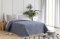 Todocama Fine Boutique Tagesdecke mit Rautenmuster, für Frühling, Sommer, Herbst und Winter, 100% extra weiche Mikrofaser, Mehrzweck-Bettdecke, 105-200 x 260 cm, Graublau