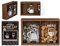 ReWu Wooden Drink Cap Collector Trinkspiel Partyspiel Getränkedeckelsammler SIE VS IHN Wein Bier Partyspaß Jungesellenabschied Geschenkidee 29 x 20 x 7 cm