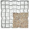 FXDM Gravel Grid Shed Base - Plastic Grid for Driveways, Garden Flooring & Paths - Carports Grass Grid & Garden Path Mat - Lawn, Greenhouse Deck, Turf Shed Base Path Base Mat, 12 Grids = 3m², White