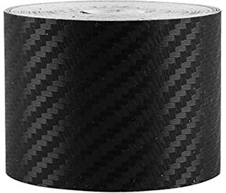 ETOPARS Auto Pellicola Protezione Fibra di Carbonio 5cmx10m Autoadesiva Pellicola Protettiva Vernice Davanzale Portiera Adesivo Sottoporta Paraurti Striscia AntiGraffio