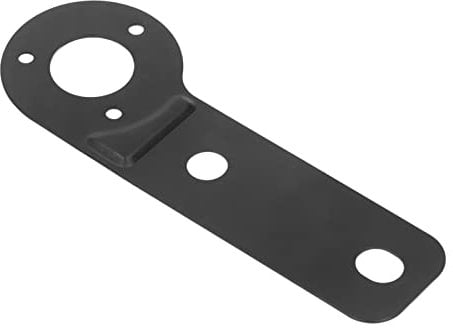 VOBOR Heavy Duty Steel Socket Mount Plate - 7 Pin Trailer Hitch Black