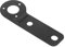 VOBOR Heavy Duty Steel Socket Mount Plate - 7 Pin Trailer Hitch Black