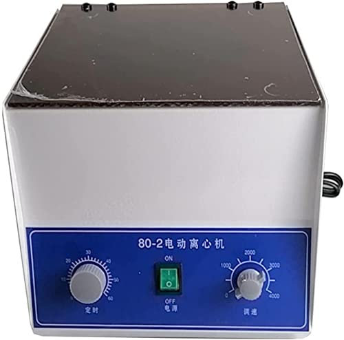 AADECOR Équipement de Laboratoire de Chimie Centrifugeuse électrique de Bureau Centrifugeur de Grande capacité Laboratoire de centrifugeuse à Basse Vitesse 4000 RPM, Capacité 20 ML * 12