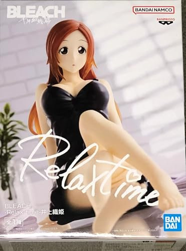 Banpresto - Actionfigur Orihime Inoue Bleach, Relax Time, 11 cm, BP19436, Mehrfarbig