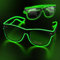 LED Leuchtbrille, Cyberpunk LED Brille, Leuchten Sie Neon Rave Brille Glow, mit Blinkmodus Glow, für Cosplay, Bar, Halloween, Weihnachten, Disco, Konzert, Party Gadgets, EDM, Halloween