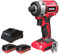 Excel 18V Cordless Brushless Impact Driver with 2 x 2.0Ah Battery & Charger - Brushless Motor, Power Tools Combo Kits, 1/4 Chuck, Excel Dril, 18v Impact Driver, Drill Driver