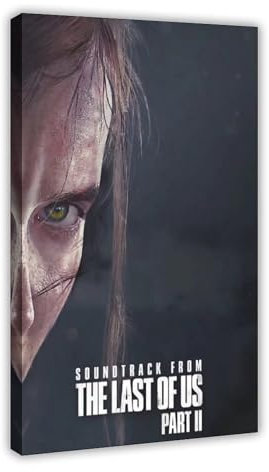 AhCor The Last of Us Teil II Poster (7) Leinwand Poster Schlafzimmer Dekor Sport Landschaft Büro Zimmer Dekor Geschenk Rahmenstil 60 x 90 cm