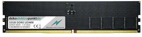 dekoelektropunktde 32GB Memoria RAM adatta per GIGABYTE Z690 AORUS Master DDR5 UDIMM PC5