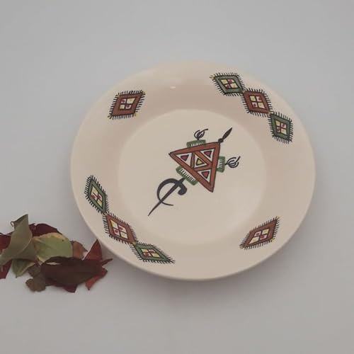 Assiette creuse Sahel beige - D 24 cm