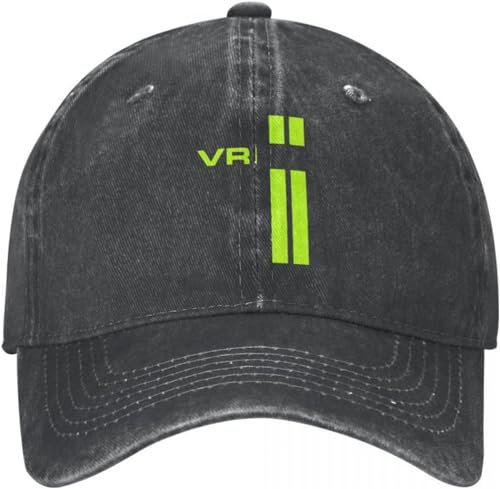 TeysHa Baseballkappe Snapback Sonnenhut Vintage Baseball Cap Snapback Hüte Moto-Gp Rossi-Race Frühling Herbst Cap Motorrad Motocross Gewaschene Baumwolle Casquette Vintage Geschenk