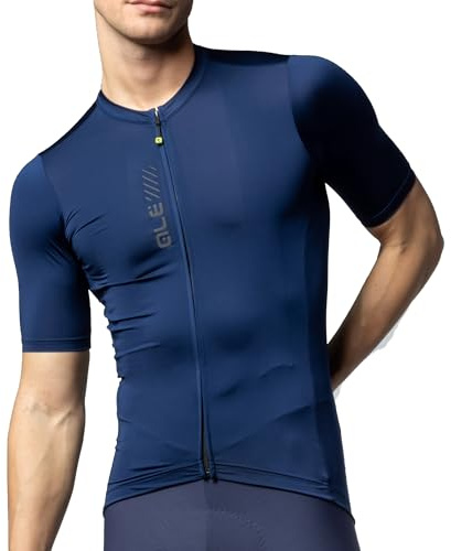 ALE' Alé Cycling Herren Pragma Color Block Kurzarmtrikot, Marineblau, M