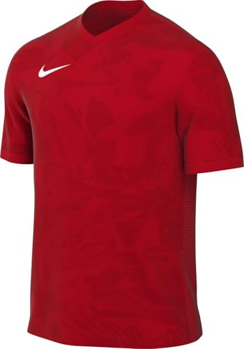 NIKE FZ9332-657 M NK DF PRCSN VII JSY SS Sweatshirt Homme Université Rouge/Blanc Taille S