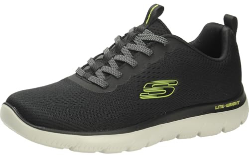 Skechers Men's Summits Shoes, Black Bklm, 9.5 UK
