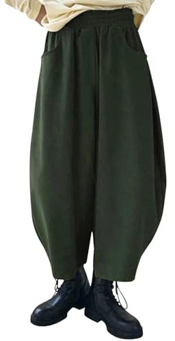 KKvoPiQ Gestreifte Hose Damen Blau Wide Leg Vintage Mid Baggy Hose - Alternative Bekleidung Haremshose Lange Größe - Lässig Lockerer Palazzo Sweathose Übergroße Trainingshose Haremshose Lounge Hose