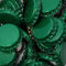 100 x Kronkorken 26mm - Kronenkorken mit Kunststoffeinlage - Bierkapsel für Bierflaschen Limonadeflaschen (GRÜN, 100 Stück)